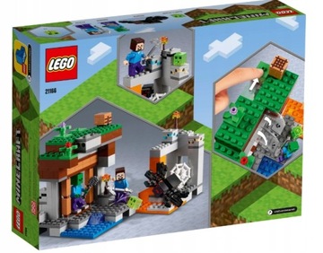 LEGO MINECRAFT Заброшенная шахта 21166 ПОДАРОК
