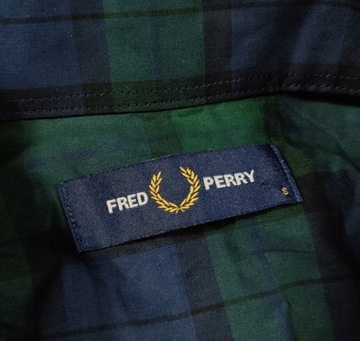 Koszula w Kratę FRED PERRY Męska Premium S