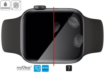 Гибридное 3D-стекло для Apple Watch 3/2/1 (38 мм) небьющееся MOVEAR