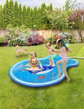 КОВРИК ДЛЯ РАСПЫЛЕНИЯ ВОДЫ ДЛЯ ДЕТСКОГО БАССЕЙНА 180см