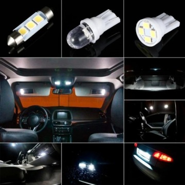 70 ШТ. СВЕТОДИОДНАЯ ЛАМПА 6000K 300LM 12V T10 SMD 2026
