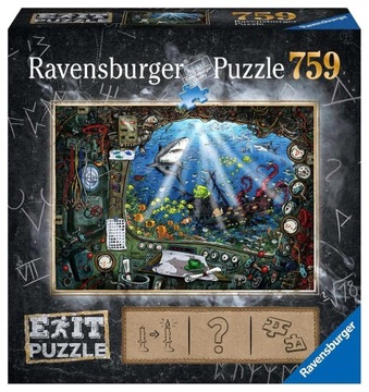Ravensburger Puzzle EXIT Łódź podwodna