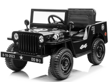 Военный автомобиль с аккумулятором Willys + пультом PA0263