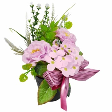 Букет цветов из мыла камелии гортензии ПОДАРОК ​​на ДЕНЬ БАБУШКИ И Дедушки