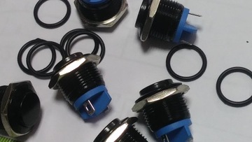 ВАНДАЛЬНЫЙ КНОПОЧНЫЙ выключатель, моментального действия 2А, с мгновенным сбросом