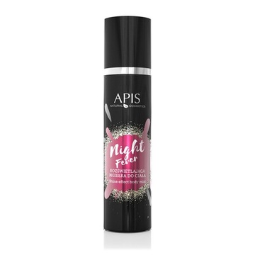 Apis night fever rozświetlający mgiełka co ciała,