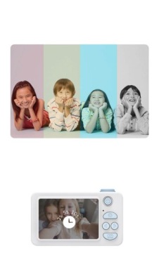 Цифровой фотоаппарат детский PIGGY 32Мп + карта 16Гб