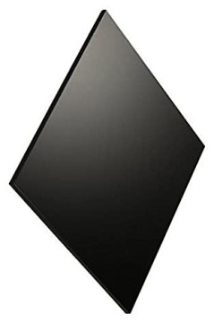 PLEXI PLEKSI Черное оргстекло листовое 3 мм 50x40 см для изготовления интерьерных панелей