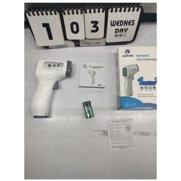 БЕСКОНТАКТНЫЙ ЭЛЕКТРОННЫЙ ЦИФРОВОЙ ЖК-ТЕРМОМЕТР ДЛЯ ЛБА ДЕТЕЙ И МЛАДЕНЦЕВ