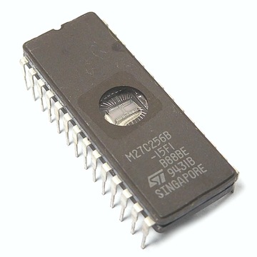 [5szt] M27C256B-15F1 256Kbit UV EPROM używane