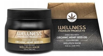 WELLNESS MASKA DO WŁOSÓW ZAWIERA UNIKALNĄ FORMUŁĘ FIBER-FLEX 500 ml