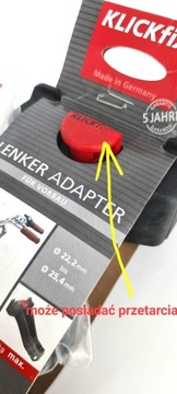 Держатель велосипедной корзины KlickFix, адаптер для выноса руля