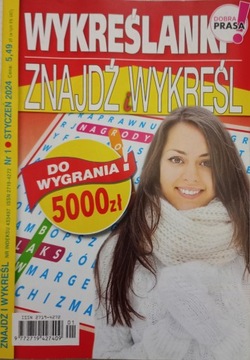 Wykreślanki Znajdź i Wykreśl 1/2024