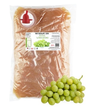 SOK Z WINOGRON 100% TŁOCZONY NFC ŚWIEŻY 1,5L
