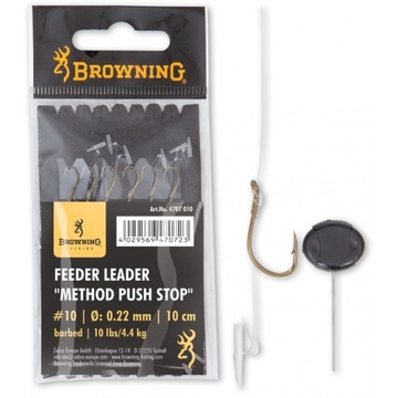 Przypony Browning F.L.M Push Stop 10cm hak 14