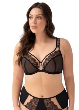 Biustonosz Gorsenia Lauren K740 soft 75L czarny