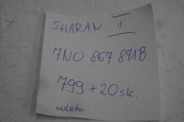 ROLETA KUFRU SHARAN II 2.0 TDI
