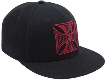 CZAPKA Z DASZKIEM WEST COAST CHOPPERS SNAPBACK RED