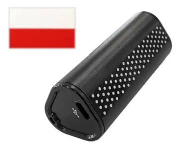 Dyktafon mini mały draVires 32GB szpiegowski bateria AA + naklejka