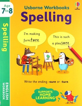USBORNE WORKBOOKS SPELLING [KSIĄŻKA]
