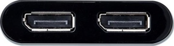 Видеоадаптер i-tec USB-C с двумя портами дисплея, 2 порта дисплея, 4K Ultra HD для мобильных устройств