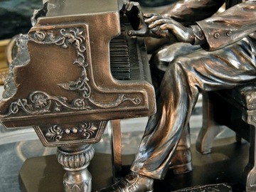 FRYDERYK CHOPIN FIGURKA TROFEUM MUZYCZNE RZZEŹBA v