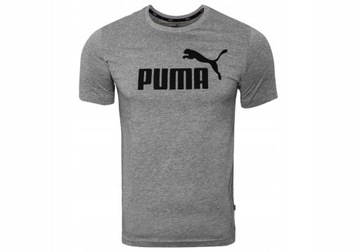 PUMA KOSZULKA MĘSKA T-SHIRT ESS LOGO TEE GRAY r.3XL