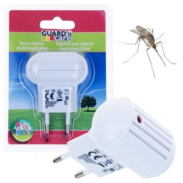 ODSTRASZACZ na KOMARY MUCH OWADÓW DOMOWY ULTRADŹWIĘKOWY DO KONTAKTU WTYCZKA