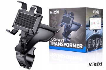 UCHWYT DO SMARTFONA SAMOCHODOWY NA DESKĘ ROZDZIELCZĄ TRANSFORMER