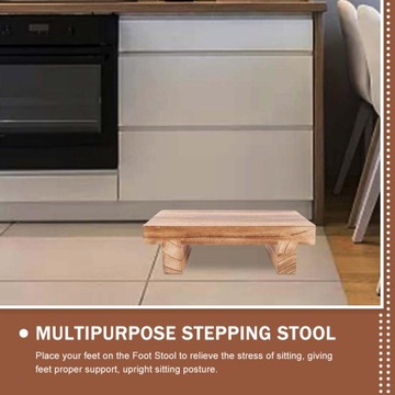 ДЕРЕВЯННАЯ ПРИМОЧКА, МНОГОФУНКЦИОНАЛЬНАЯ ПОДСТАВКА ДЛЯ НОГ ДЛЯ СПАЛЬНИ И