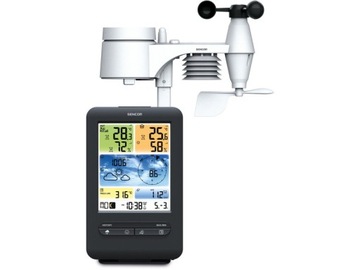 Stacja pogody SENCOR SWS 9898 Wi-Fi Czarny
