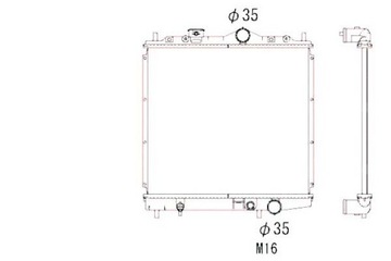 ВОДООХЛАДИТЕЛЬ 506557/NRF NRF