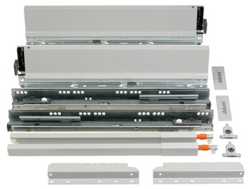 BLUM TANDEMBOX 270mm WYSOKI Z RELINGIEM,BOK ANTARO