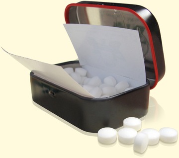 Nostalgic Art Mint Box Vespa - Logo