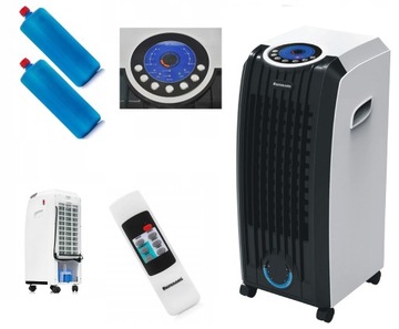 KLIMATOR PRZENOŚNY RAVANSON KR-7010 KLIMA WODNA 3 PRĘDKOŚCI LED 60W