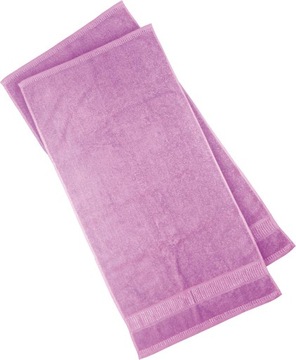 Ręcznik frote jasno różowy 100% bawełny 500 g 70x140 cm