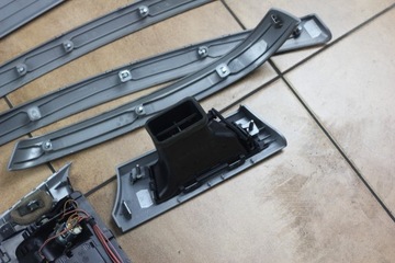 Декоративные планки, серебристый декор BMW E90 E91 EU Europa Navigation CCC