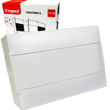 Rozdzielnia natynkowa 1x12 S-12 N+PE biała 135421