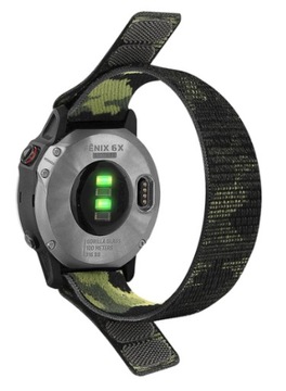 Pasek 22mm Garmin Venu Fenix 5 6 7 Nylonowy Moro