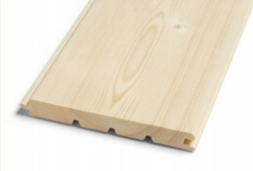 PODBITKA BOAZERIA DREWNO ELEWACJA ŚWIERK SYBERYJSKI KLASA AB 14X121X4000MM