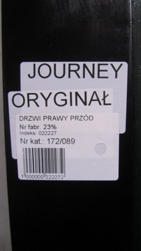 DODGE JOURNEY DVEŘE PRAVÉ PŘEDNÍ 07- 89