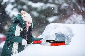 ЩЕТКА-СКРЕБОК ЩЕТКА ДЛЯ ОКОН 2 В 1 СКРЕБОК XL