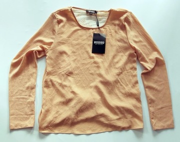 MISSGUIDED lekka bluzka mgiełka koronka _ S/M