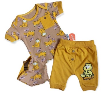 KOMPLET NIEMOWLĘCY GARFIELD NA LATO 80