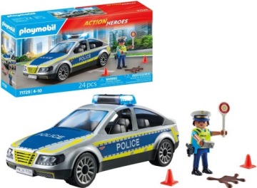 ПОЛИЦЕЙСКАЯ МАШИНА PLAYMOBIL С МОДУЛЕМ ПОЛИЦЕЙСКОЙ МАШИНЫ 71729 + КАТАЛОГ 2025