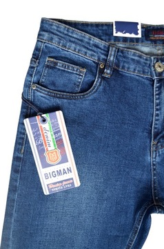 DŁUGIE spodnie jeans pas 92-94 cm W34 L36