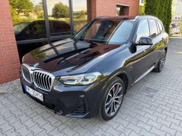 BMW X3 G01 SUV Facelifting 3.0 30d 286KM 2022 BMW X3 3.0 diesel 286 KM XDRIVE automat M-pakiet zadbany zamiana