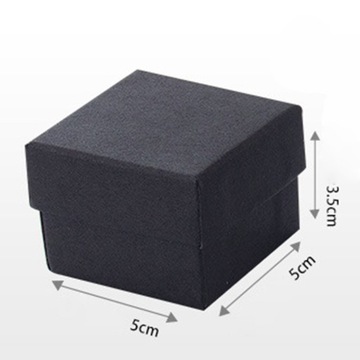 CZARNE PUDEŁKO NA BIŻUTERIĘ PUDEŁKA PREZENTOWE 72 SZT