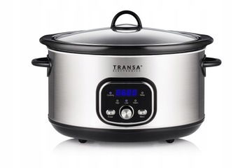МЕДЛЕНВАРКА Керамическая кастрюля Программатор Transa Electronics 4,5 л 280 Вт