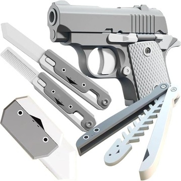 Zabawka z pistoletem Fidget, pistolet typu fidget